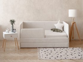Диван-кровать Happy (айвори) в Краснообске - krasnoobsk.mebel-nsk.ru | фото