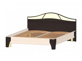 Кровать двуспальная 1,6 м Верона (Линаура) в Краснообске - krasnoobsk.mebel-nsk.ru | фото