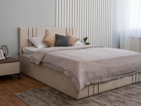 Кровать двуспальная 1,8м с подъем. мех. Леванте в Краснообске - krasnoobsk.mebel-nsk.ru | фото