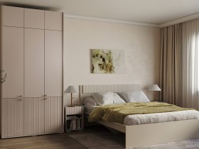 Модульная спальня Орма (МДФ) в Краснообске - krasnoobsk.mebel-nsk.ru | фото