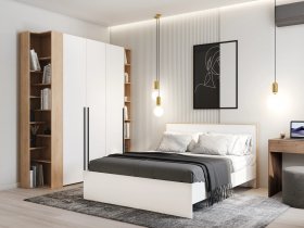 Модульная спальня Ренн в Краснообске - krasnoobsk.mebel-nsk.ru | фото