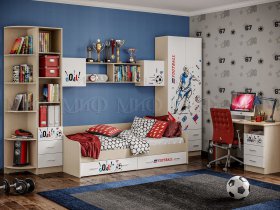 Модульная спальня Вега NEW Boy в Краснообске - krasnoobsk.mebel-nsk.ru | фото