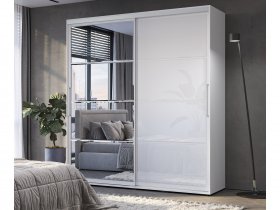 Шкаф-купе Крафт-6 2,0м (белый) в Краснообске - krasnoobsk.mebel-nsk.ru | фото