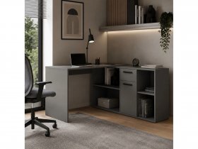 Стол письменный Лайт 03.245 (темно-серый) в Краснообске - krasnoobsk.mebel-nsk.ru | фото